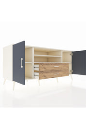 Kronos Konsol 4 Raflı 2 Çekmeceli 2 Kapaklı 176x59x83 - S610M018V09C