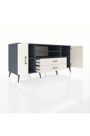 Kronos Konsol 4 Raflı 2 Çekmeceli 2 Kapaklı 176x59x83 - S610M018V13C