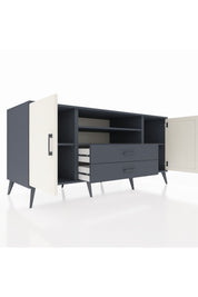 Kronos Konsol 4 Raflı 2 Çekmeceli 2 Kapaklı 176x59x83 - S610M018V14C