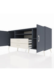 Kronos Konsol 4 Raflı 2 Çekmeceli 2 Kapaklı 176x59x83 - S610M018V16C