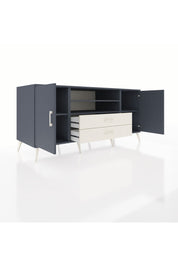 Kronos Konsol 4 Raflı 2 Çekmeceli 2 Kapaklı 176x59x83 - S610M018V16C