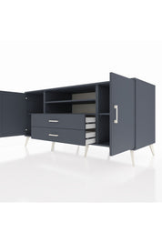 Kronos Konsol 4 Raflı 2 Çekmeceli 2 Kapaklı 176x59x83 - S610M018V17C