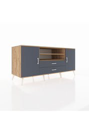 Kronos Konsol 4 Raflı 2 Çekmeceli 2 Kapaklı 176x59x83 - S610M018V26C