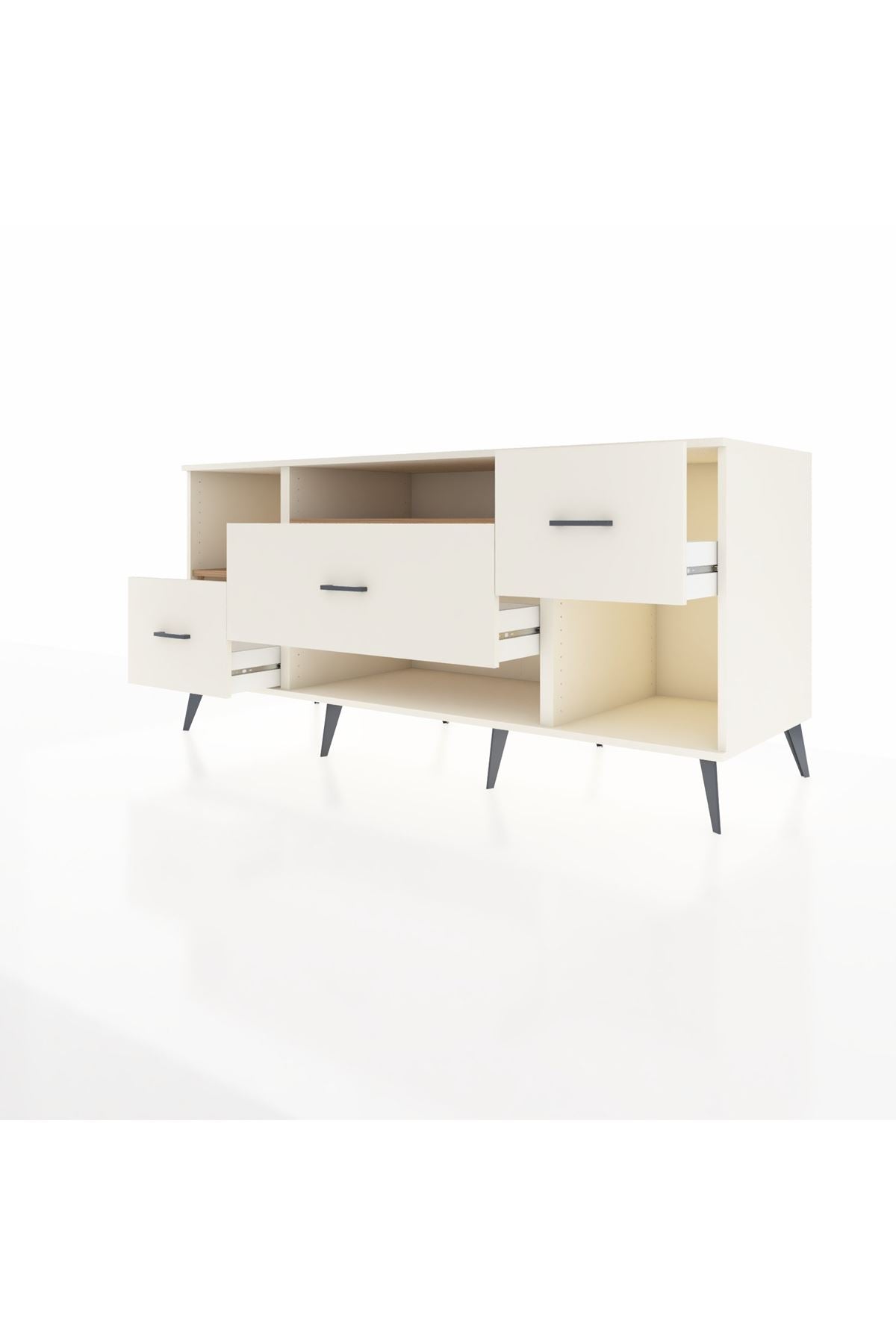 Kronos Konsol 2 Raflı 3 Çekmeceli 176x59x83 - S610M019V01C