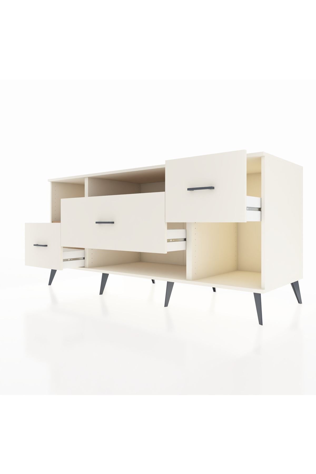 Kronos Konsol 2 Raflı 3 Çekmeceli 176x59x83 - S610M019V01C