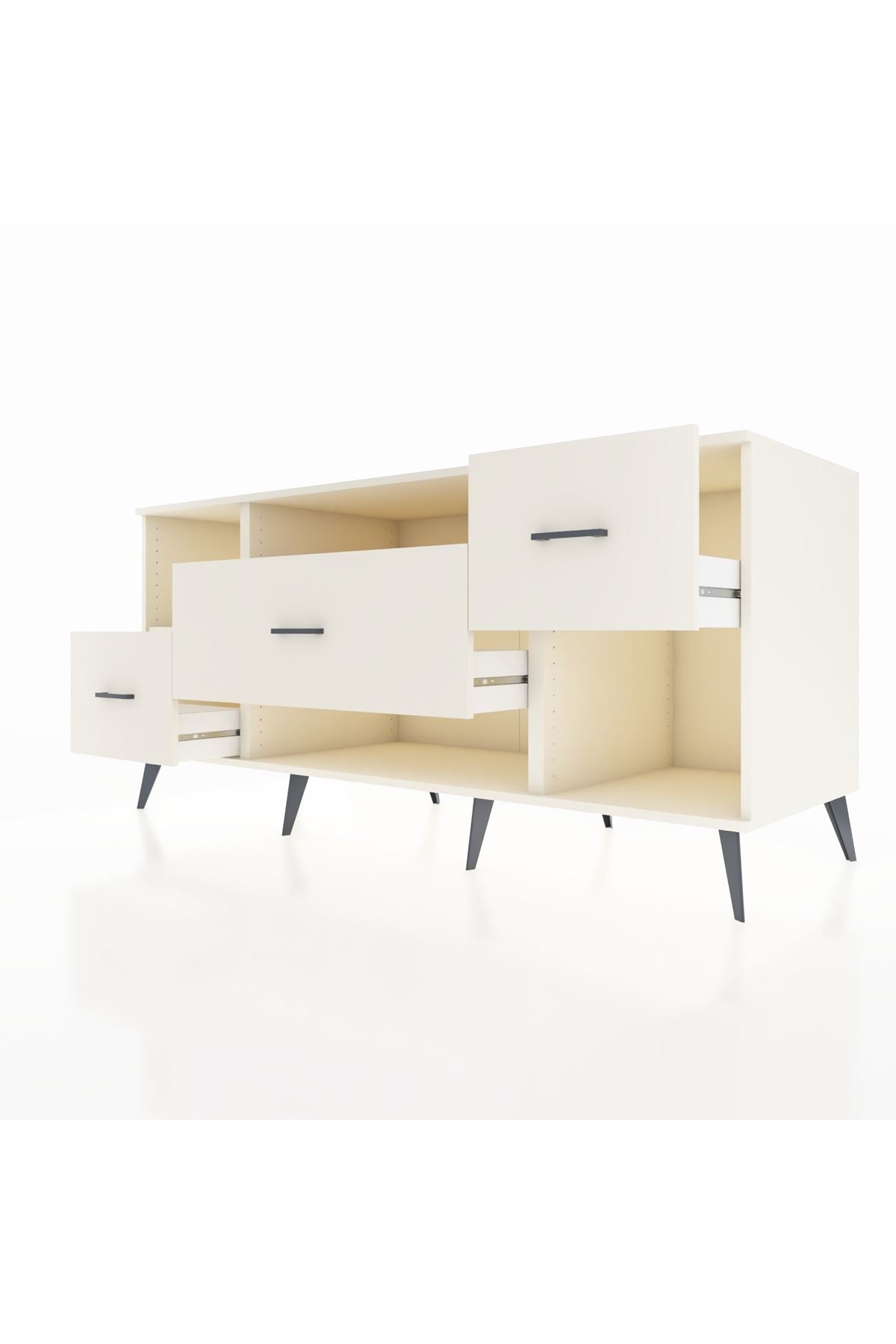 Kronos Konsol 2 Raflı 3 Çekmeceli 176x59x83 - S610M019V04C