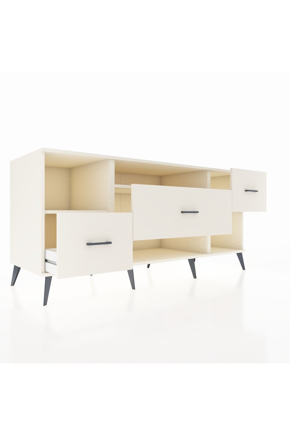 Kronos Konsol 2 Raflı 3 Çekmeceli 176x59x83 - S610M019V04C