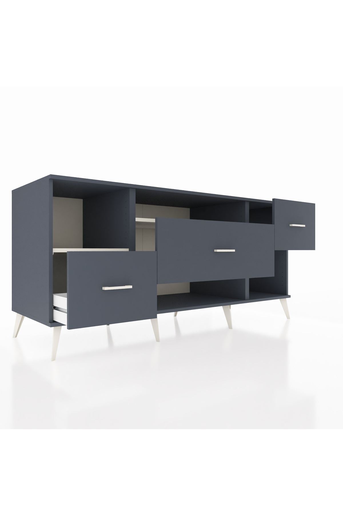 Kronos Konsol 2 Raflı 3 Çekmeceli 176x59x83 - S610M019V14C