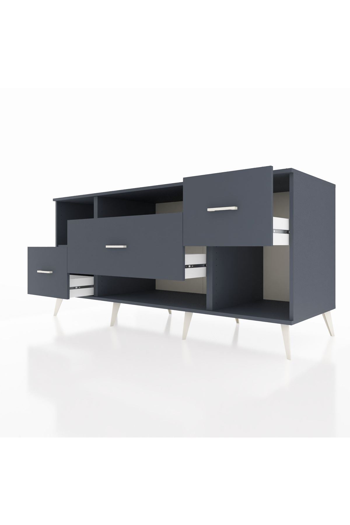 Kronos Konsol 2 Raflı 3 Çekmeceli 176x59x83 - S610M019V17C