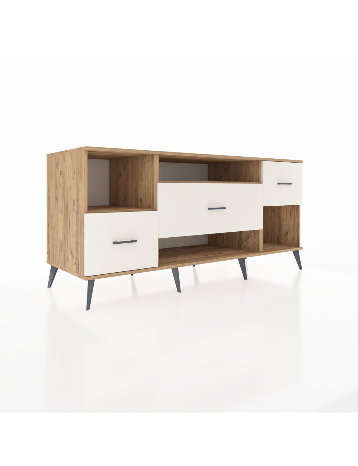 Kronos Konsol 2 Raflı 3 Çekmeceli 176x59x83 - S610M019V19C