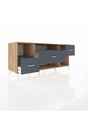 Kronos Konsol 2 Raflı 3 Çekmeceli 176x59x83 - S610M019V26C