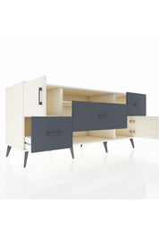 Kronos Konsol 2 Raflı 3 Çekmeceli 2 Kapaklı 176x59x83 - S610M020V05C