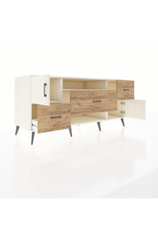 Kronos Konsol 2 Raflı 3 Çekmeceli 2 Kapaklı 176x59x83 - S610M020V06C