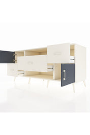 Kronos Konsol 2 Raflı 3 Çekmeceli 2 Kapaklı 176x59x83 - S610M020V07C