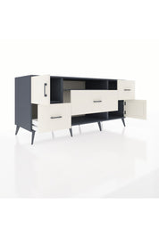 Kronos Konsol 2 Raflı 3 Çekmeceli 2 Kapaklı 176x59x83 - S610M020V13C