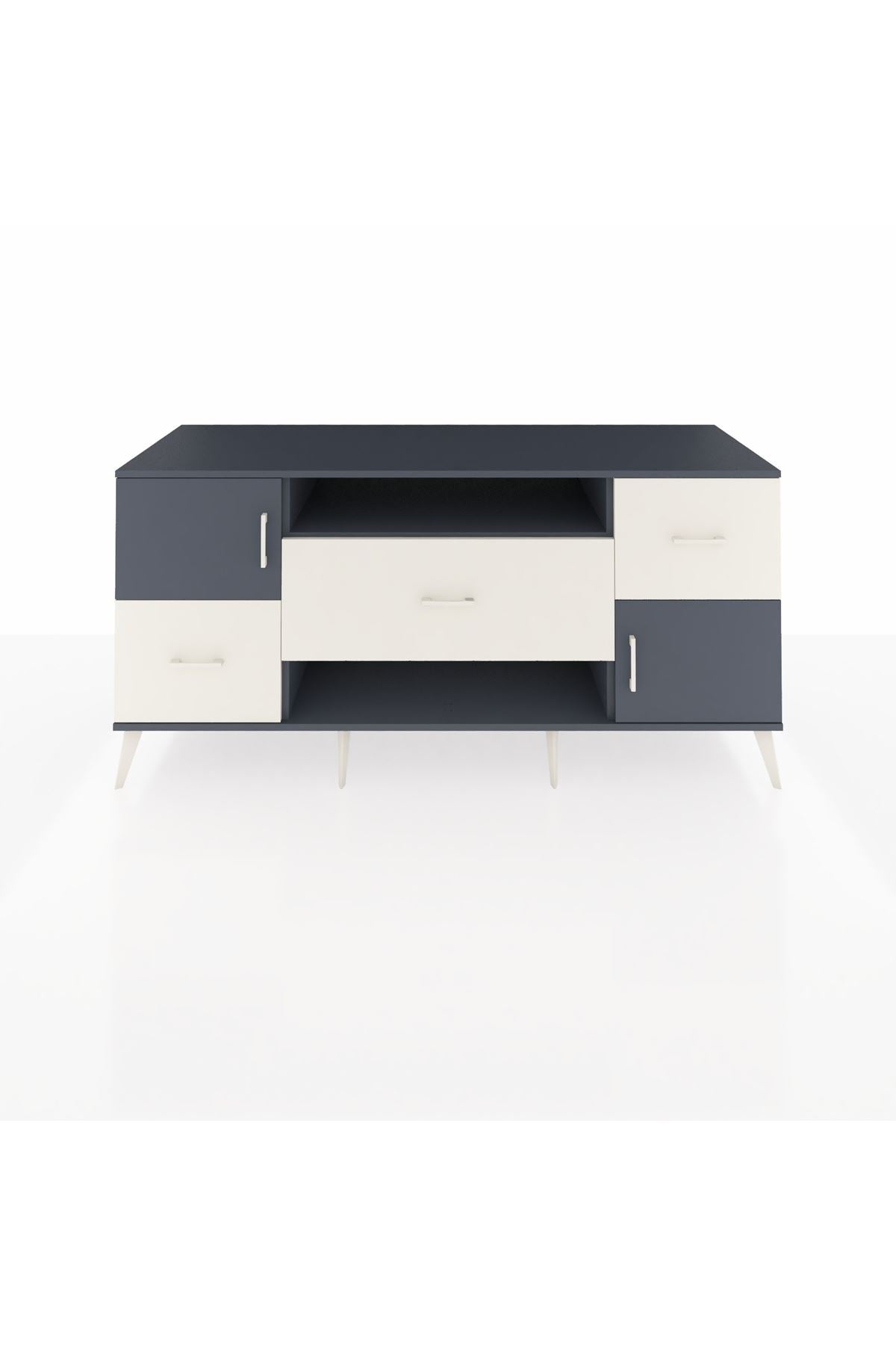 Kronos Konsol 2 Raflı 3 Çekmeceli 2 Kapaklı 176x59x83 - S610M020V16C