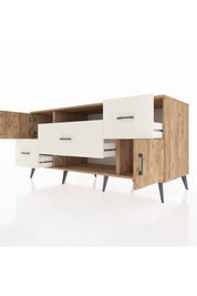 Kronos Konsol 2 Raflı 3 Çekmeceli 2 Kapaklı 176x59x83 - S610M020V19C