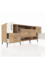 Kronos Konsol 2 Raflı 3 Çekmeceli 2 Kapaklı 176x59x83 - S610M020V24C