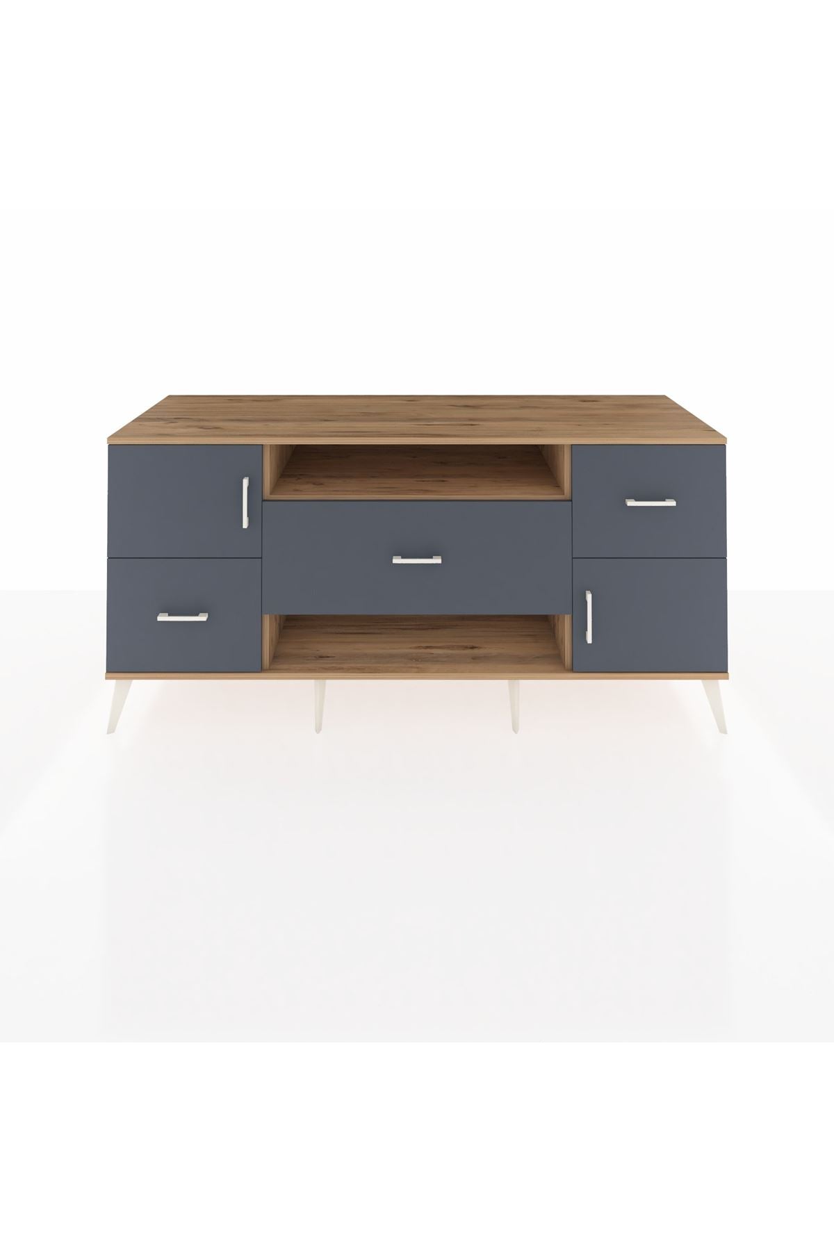 Kronos Konsol 2 Raflı 3 Çekmeceli 2 Kapaklı 176x59x83 - S610M020V26C