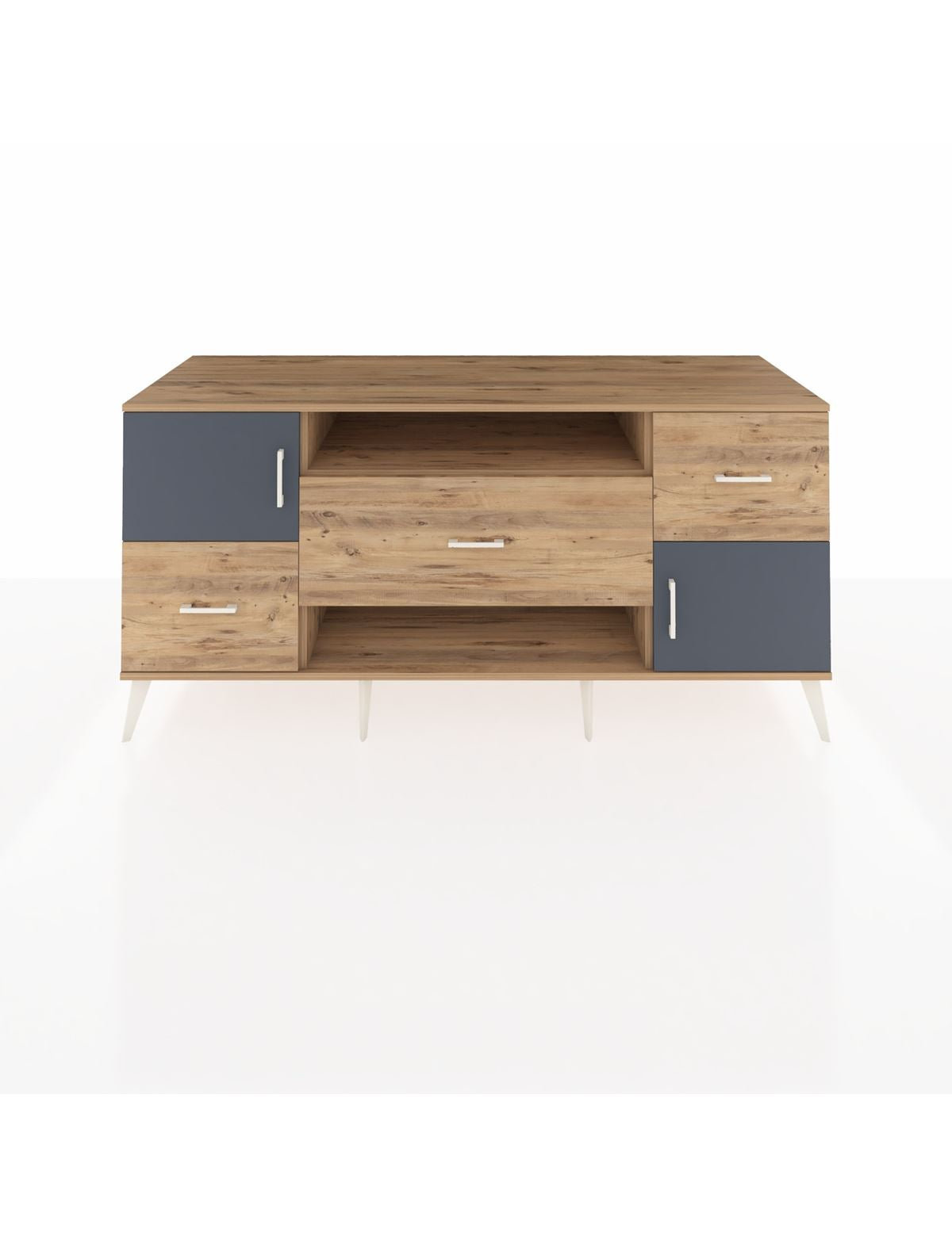 Kronos Konsol 2 Raflı 3 Çekmeceli 2 Kapaklı 176x59x83 - S610M020V27C