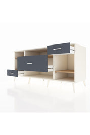 Kronos Konsol 4 Raflı 3 Çekmeceli 176x59x83 - S610M021V02C