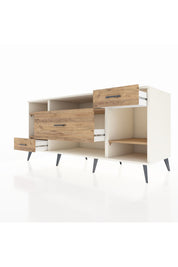 Kronos Konsol 4 Raflı 3 Çekmeceli 176x59x83 - S610M021V03C