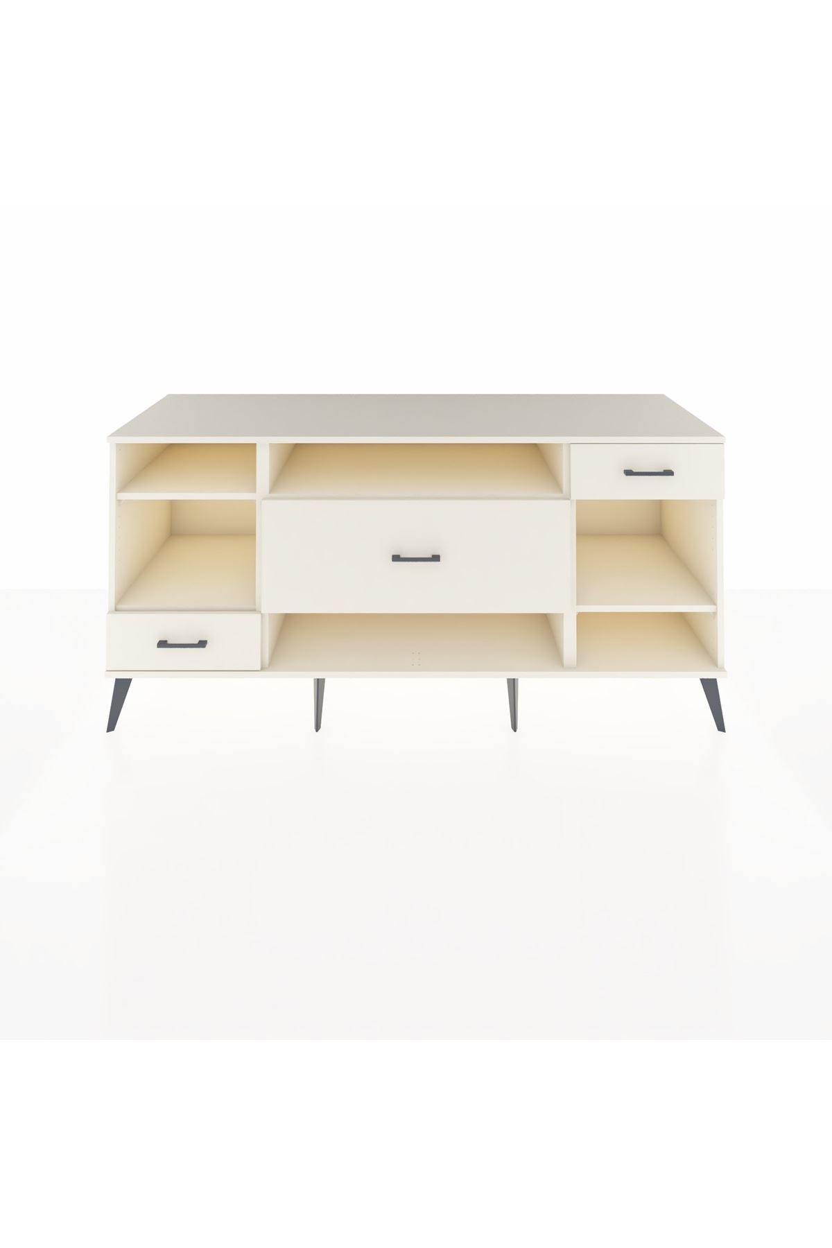 Kronos Konsol 4 Raflı 3 Çekmeceli 176x59x83 - S610M021V04C