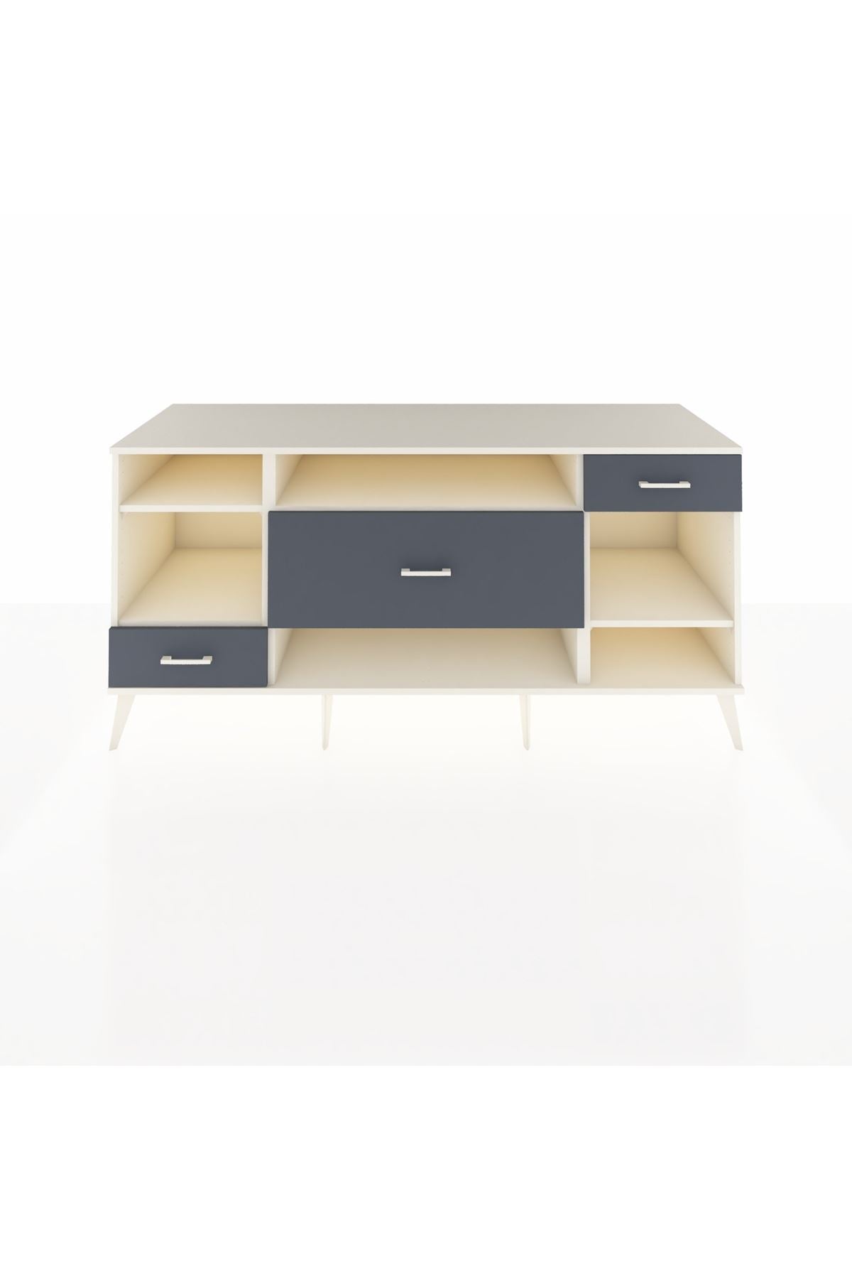 Kronos Konsol 4 Raflı 3 Çekmeceli 176x59x83 - S610M021V05C