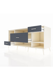 Kronos Konsol 4 Raflı 3 Çekmeceli 176x59x83 - S610M021V05C