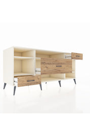 Kronos Konsol 4 Raflı 3 Çekmeceli 176x59x83 - S610M021V06C