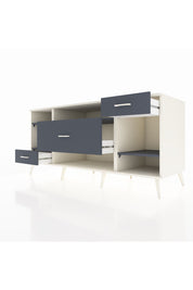 Kronos Konsol 4 Raflı 3 Çekmeceli 176x59x83 - S610M021V08C