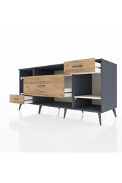 Kronos Konsol 4 Raflı 3 Çekmeceli 176x59x83 - S610M021V15C