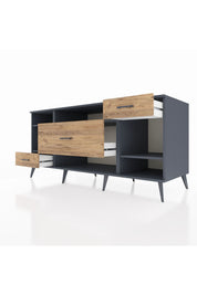 Kronos Konsol 4 Raflı 3 Çekmeceli 176x59x83 - S610M021V18C