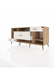 Kronos Konsol 4 Raflı 3 Çekmeceli 176x59x83 - S610M021V19C