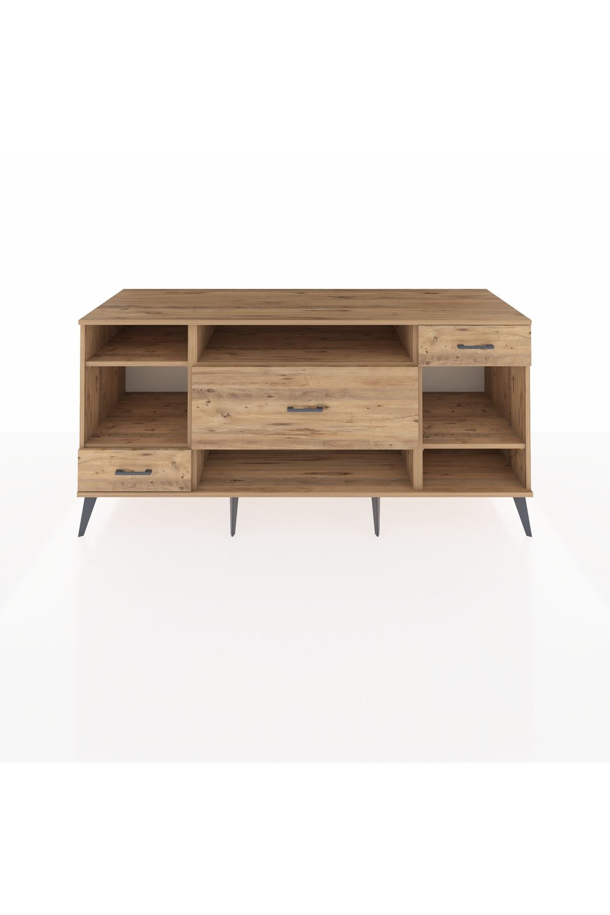 Kronos Konsol 4 Raflı 3 Çekmeceli 176x59x83 - S610M021V21C