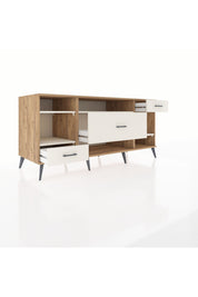 Kronos Konsol 4 Raflı 3 Çekmeceli 176x59x83 - S610M021V22C