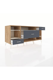 Kronos Konsol 4 Raflı 3 Çekmeceli 176x59x83 - S610M021V23C