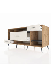 Kronos Konsol 4 Raflı 3 Çekmeceli 176x59x83 - S610M021V25C