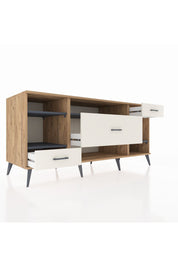 Kronos Konsol 4 Raflı 3 Çekmeceli 176x59x83 - S610M021V25C