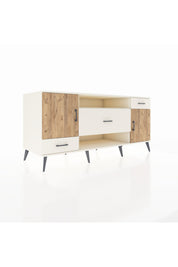 Kronos Konsol 4 Raflı 3 Çekmeceli 2 Kapaklı 176x59x83 - S610M022V01C