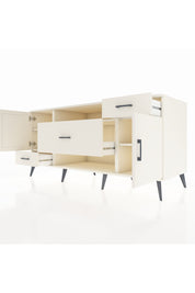 Kronos Konsol 4 Raflı 3 Çekmeceli 2 Kapaklı 176x59x83 - S610M022V04C