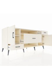 Kronos Konsol 4 Raflı 3 Çekmeceli 2 Kapaklı 176x59x83 - S610M022V04C