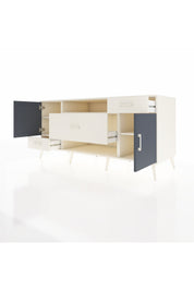 Kronos Konsol 4 Raflı 3 Çekmeceli 2 Kapaklı 176x59x83 - S610M022V07C