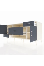 Kronos Konsol 4 Raflı 3 Çekmeceli 2 Kapaklı 176x59x83 - S610M022V08C