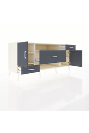 Kronos Konsol 4 Raflı 3 Çekmeceli 2 Kapaklı 176x59x83 - S610M022V08C