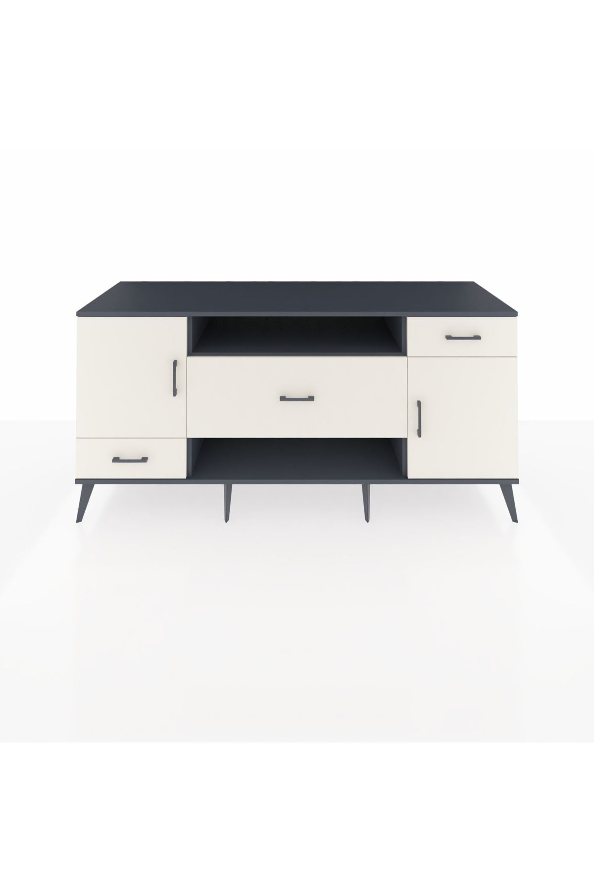 Kronos Konsol 4 Raflı 3 Çekmeceli 2 Kapaklı 176x59x83 - S610M022V13C