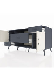 Kronos Konsol 4 Raflı 3 Çekmeceli 2 Kapaklı 176x59x83 - S610M022V14C