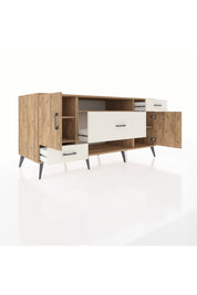 Kronos Konsol 4 Raflı 3 Çekmeceli 2 Kapaklı 176x59x83 - S610M022V19C