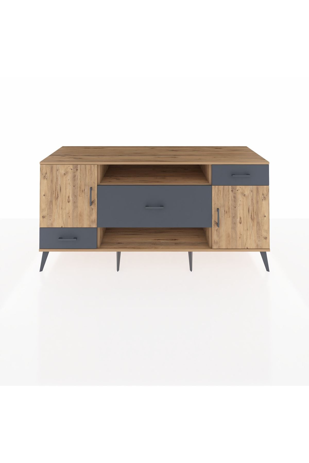 Kronos Konsol 4 Raflı 3 Çekmeceli 2 Kapaklı 176x59x83 - S610M022V20C