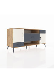 Kronos Konsol 4 Raflı 3 Çekmeceli 2 Kapaklı 176x59x83 - S610M022V23C